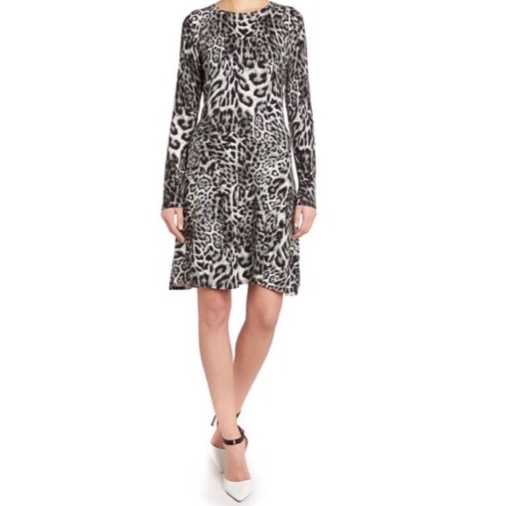 Michael Kors black and white cheetah print XXS